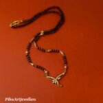 American Diamond Rose Gold Plated Short Mangalsutra