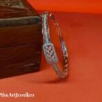 Silver Plated American Diamond Bracelet