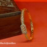 Gold Plated American Diamond Bracelet